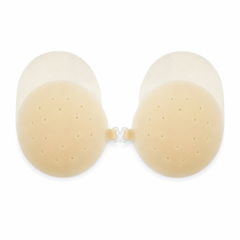 perforated adhesive bra